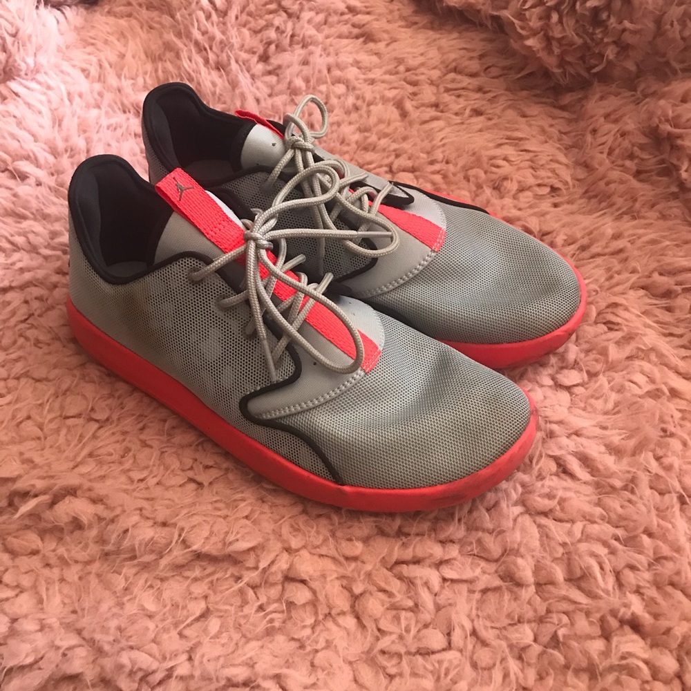 Grey & Orange Jordan Eclipse Size 7Y